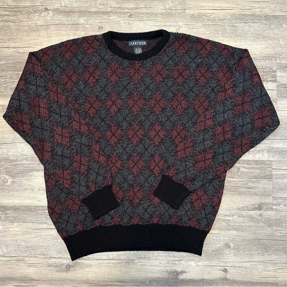 VTG JANTZEN knit Sweater size Large